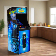 Load image into Gallery viewer, Full-Sized Upright Arcade Game with 60 Classic Games with Trackball
