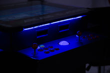 Load image into Gallery viewer, Full-sized, 3 Sided, Cocktail Table Arcade Game With 3,016 Classic, Golden Age, and Retro Games with Trackball
